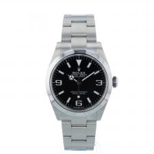Gents Rolex Explorer 40 224270 Stainless Steel case with Black dial