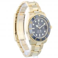 Gents Rolex Submariner Date 126618LN 18ct Yellow Gold case with Black dial