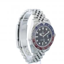 Gents Rolex GMT Master II 126710BLRO Steel case with Black dial