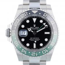 Gents Rolex GMT Master II 126720VTNR Steel case with Black dial