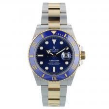 Gents Rolex Submariner Date 126613LB 18ct Yellow Gold Stainless Steel case with Blue dial