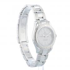 Gents Rolex Yacht-Master 35 168622 Steel case with Platinum dial
