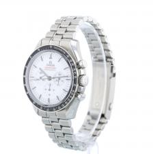 Gents Omega Speedmaster 31030425004001 Steel case with White dial