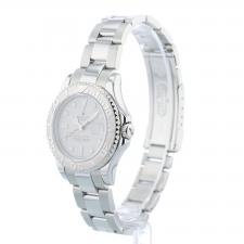 Gents Rolex Yacht-Master 35 168622 Steel case with Platinum dial