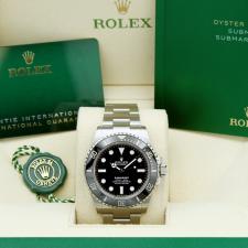 Gents Rolex Submariner Non Date 124060 Stainless Steel case with Black dial