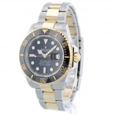 Gents Rolex Sea Dweller 126603 18ct Yellow Gold Stainless Steel case with Black dial