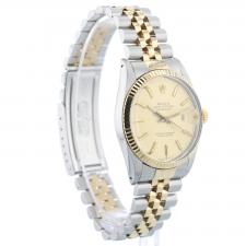 Gents Rolex DateJust 16013 18ct Yellow Gold Stainless Steel case with Champagne dial