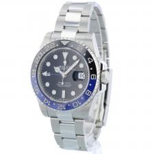Gents Rolex GMT Master II 126710BLNR Stainless Steel case with Black dial