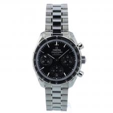 Gents Omega Speedmaster 38 324.30.38.50.01.001 Steel case with Black dial
