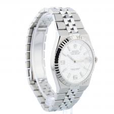 Gents Rolex Land Dweller 40 127334 Steel case with White dial