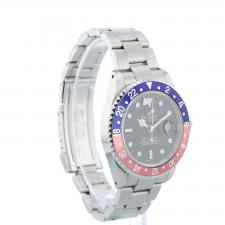 Gents Rolex GMT Master II 16710 Steel case with Black dial