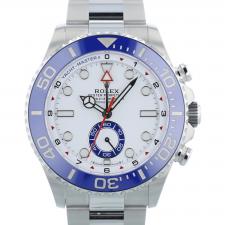 Gents Rolex Yacht-Master II 126680 Stainless Steel case with White dial