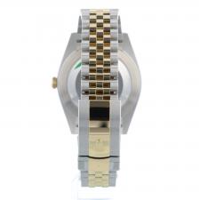 Gents Rolex Datejust 41 126333 18ct Yellow Gold Stainless Steel case with White dial