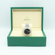 Gents Rolex DateJust 36 126234 Steel case with Black dial
