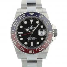 Gents Rolex GMT Master II 126710BLRO Stainless Steel case with Black dial
