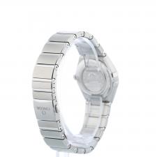 Ladies Omega Constellation 13110286060002 Steel case with Purple Diamond dial