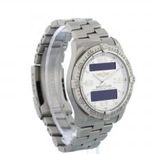 Gents Breitling Aerospace Avantage E7936210 Steel case with Silver dial