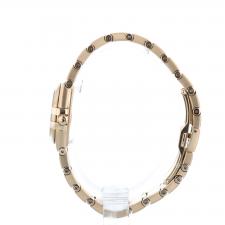 Ladies Omega Constellation 12350246063002 18ct Rose Gold case with Chocolate Diamond Set dial