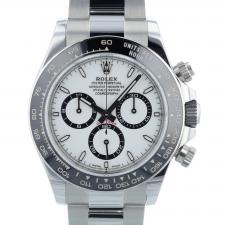 Gents Rolex Daytona 126500LN Stainless Steel case with White dial