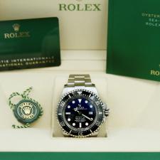 Gents Rolex Deep Sea 126660 Steel case with Blue/Black dial