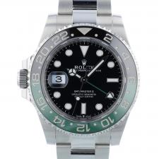 Gents Rolex GMT Master II 126720VTNR Stainless Steel case with Black dial
