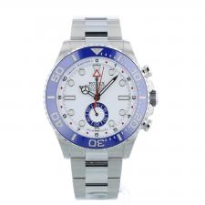 Gents Rolex Yacht-Master II 126680 Stainless Steel case with White dial