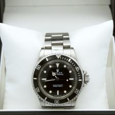 Gents Rolex Submariner Non Date 5513 Stainless Steel case with Black dial