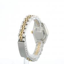 Ladies Rolex DateJust 69173 18ct Yellow Gold Stainless Steel case with Champagne Jubilee Diamond dial