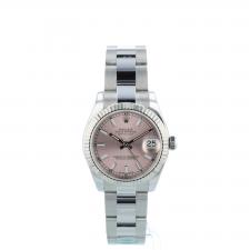 Ladies Rolex DateJust 31 178274 Steel case with Pink dial