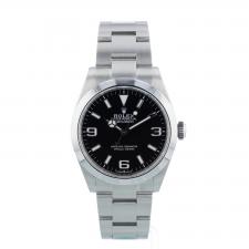 Gents Rolex Explorer 224270 Steel case with Black dial