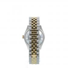 Ladies Rolex DateJust 31 278273 18ct Yellow Gold Stainless Steel case with Champagne Diamond Set dial