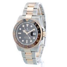 Gents Rolex GMT Master II 126711CHNR 18ct Rose Gold Stainless Steel case with Black dial