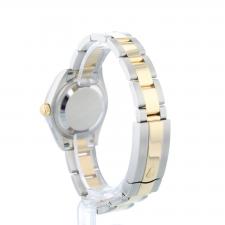 Ladies Rolex DateJust 279163 18ct Yellow Gold Stainless Steel case with Champagne Diamond Set dial