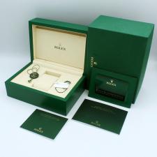 Gents Rolex Oyster Perpetual 41 134300 Stainless Steel case with Med Blue dial