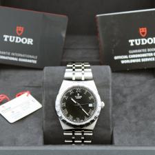 Gents Tudor Tudor Royal 28500 Stainless Steel case with Black dial