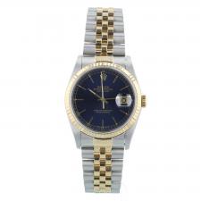 Gents Rolex 16233 18ct Yellow Gold Stainless Steel case with dial
