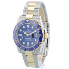 Gents Rolex Submariner Date 126613LB 18ct Yellow Gold   Stainless Steel case with Blue dial