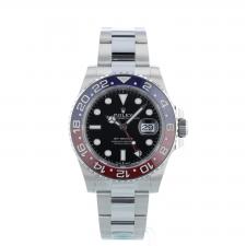 Gents Rolex GMT Master II 126710BLRO Stainless Steel case with Black dial