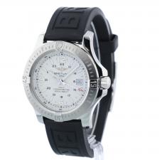 Gents Breitling Colt A7438811 Steel case with Silver dial