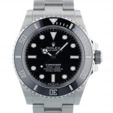 Gents Rolex Submariner Non Date 124060 Stainless Steel case with Black dial