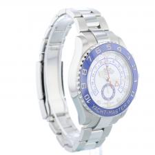 Gents Rolex Yacht-Master II 116680 Stainless Steel case with White dial