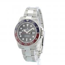 Gents Rolex GMT Master II 126710BLRO Stainless Steel case with Black dial