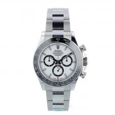 Gents Rolex Daytona 126500LN Stainless Steel case with White dial