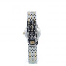 Ladies Omega DeVille 42420246005001 18ct Yellow Gold Stainless Steel case with White MOP dial