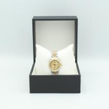 Ladies Rolex DateJust 69173 18ct Yellow Gold Stainless Steel case with Champagne Jubilee Diamond dial