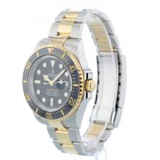 Gents Rolex Sea Dweller 126603 18ct Yellow Gold Stainless Steel case with Black dial