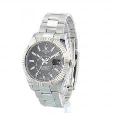 Gents Rolex Sky Dweller 336934 Stainless Steel case with Black dial
