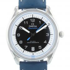 Gents Omega Seamaster Olympic Blue 52232402001001 Stainless Steel case with Black dial