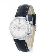 Gents Heuer 7721 Steel case with Silver dial