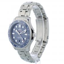 Gents Omega Seamaster 21030422003001 Steel case with Blue Wave dial